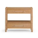 Brandyss Birdseye Maple 2-Drawer Nightstand