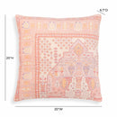 Persia Pink 20" Square Accent Pillow