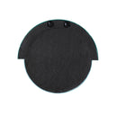 Lally Velvet Round Wall Mirror