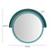 Lally Velvet Round Wall Mirror