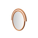 Lally Velvet Round Wall Mirror