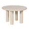 Barbara Cream Textured Indoor / Outdoor 47" Round Dining Table