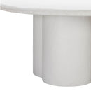 Elika Faux Plaster Round Dining Table