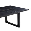 Shiloh Black Ash Rectangular Dining Table