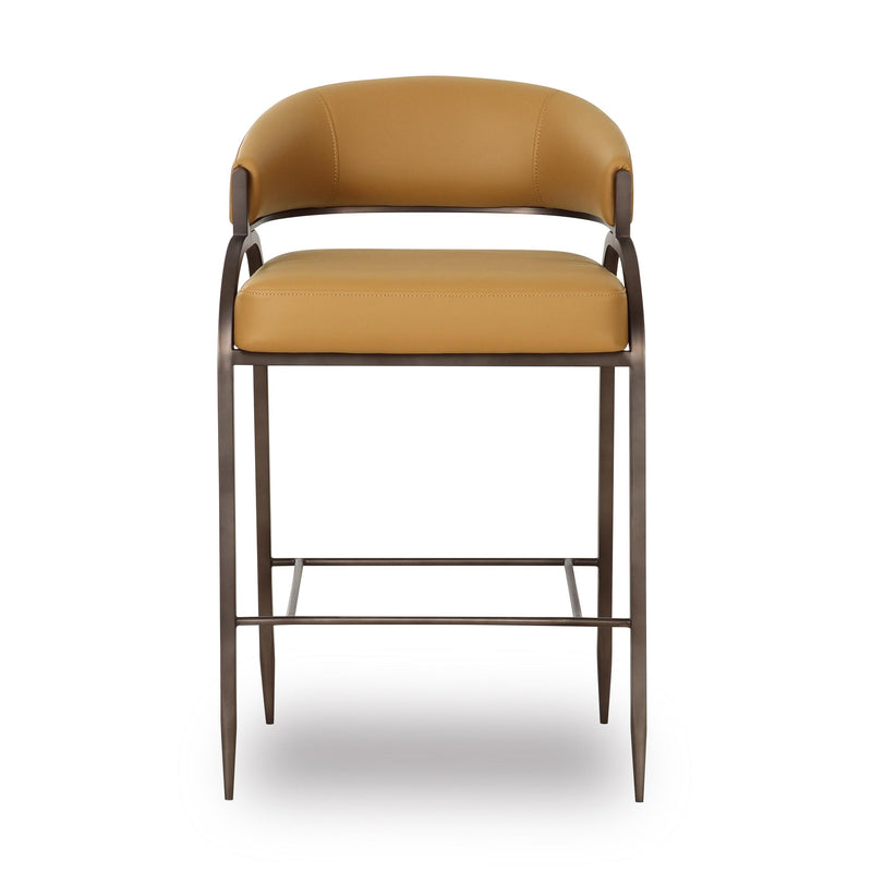 Tatum Performance Vegan Leather Counter Stool