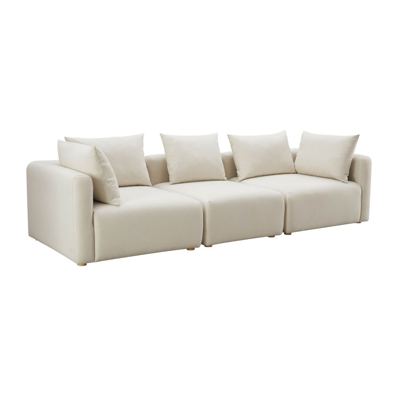 Hangover Cream Linen Sofa