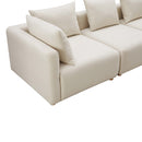 Hangover Cream Linen Sofa