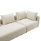 Hangover Cream Linen 145" Long Sofa