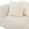 Tarra Fluffy Oversized Corduroy Modular Loveseat