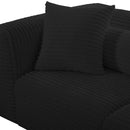 Tarra Fluffy Oversized Corduroy Modular Loveseat