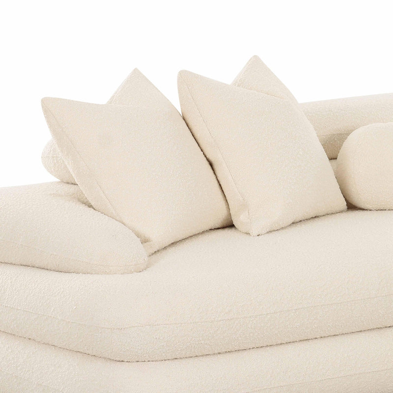 Lulu Cream Boucle Modular Sectional