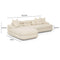 Lulu Cream Boucle Modular Sectional