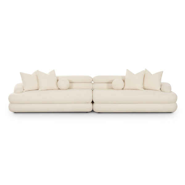 Lulu Cream Boucle Modular Sofa