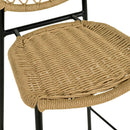 Lucy Oak Outdoor Counter Stool