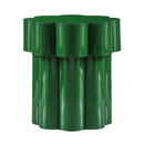 Petal Glossy Green Side Table