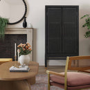 Amara Woven Rattan Cabinet