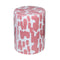 Taurus Ceramic Stool in Pink Strokes Print