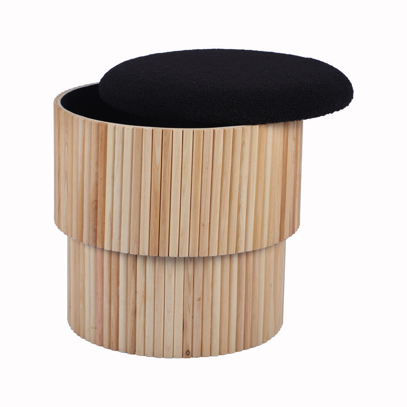 Sagano Tiered Storage Ottoman