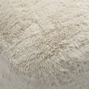 Britt Vegan Shearling Ottoman