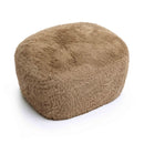 Britt Vegan Shearling Ottoman