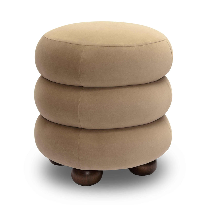 Stefanie Velvet Ottoman