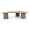 Rhema Washed Ash Organic Low Coffee Table