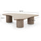 Rhema Washed Ash Organic Low Coffee Table