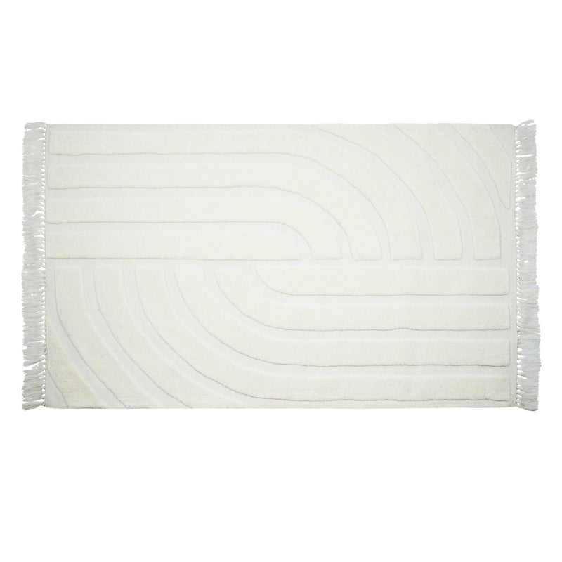 Loop White Area Rug