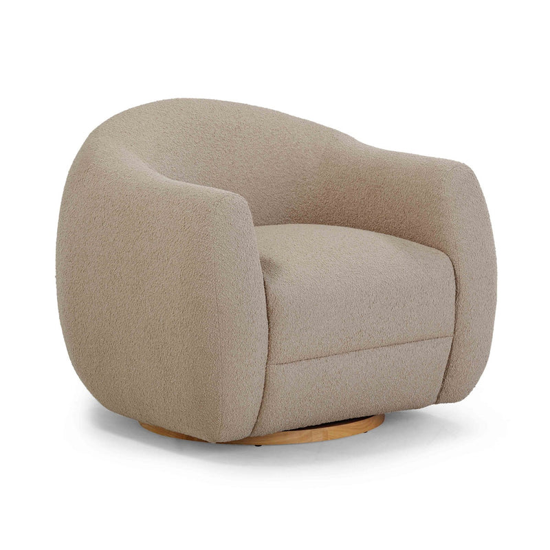 Judy Boucle Swivel Chair