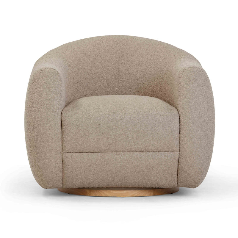 Judy Boucle Swivel Chair