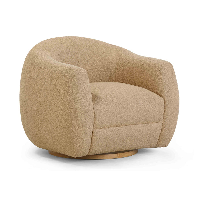 Judy Boucle Swivel Chair