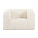 Tarra Fluffy Oversized Corduroy Armchair