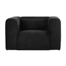 Tarra Fluffy Oversized Corduroy Armchair