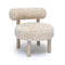 Carmel Vegan Shearling Accent Chair