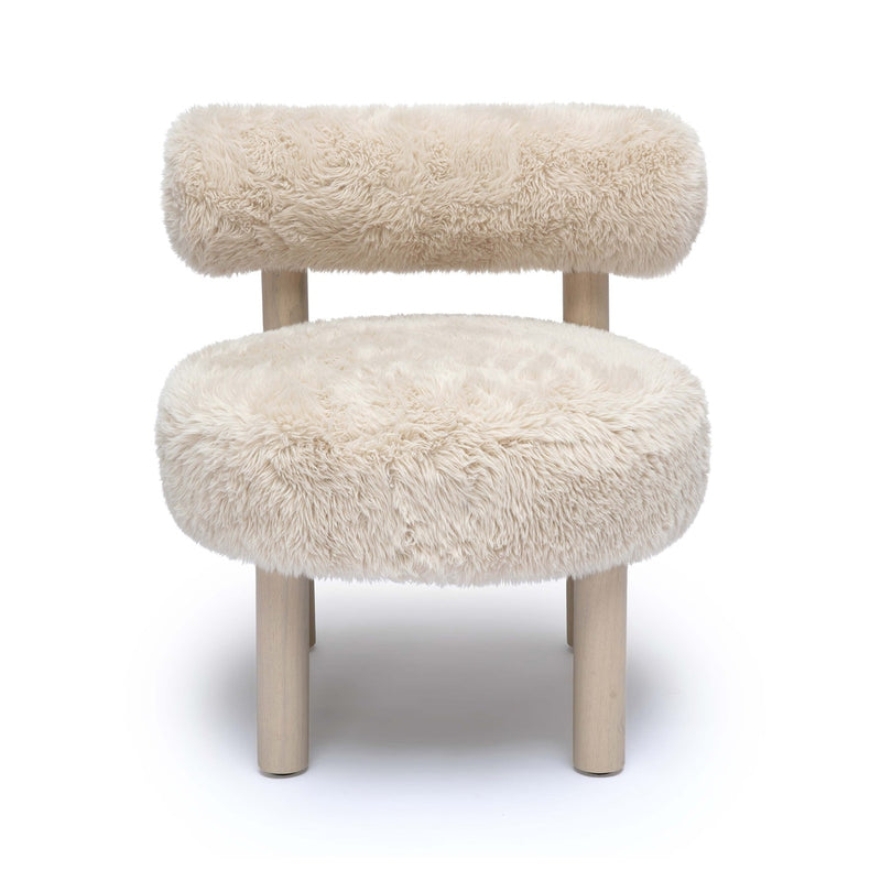 Carmel Vegan Shearling Accent Chair