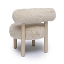 Carmel Vegan Shearling Accent Chair