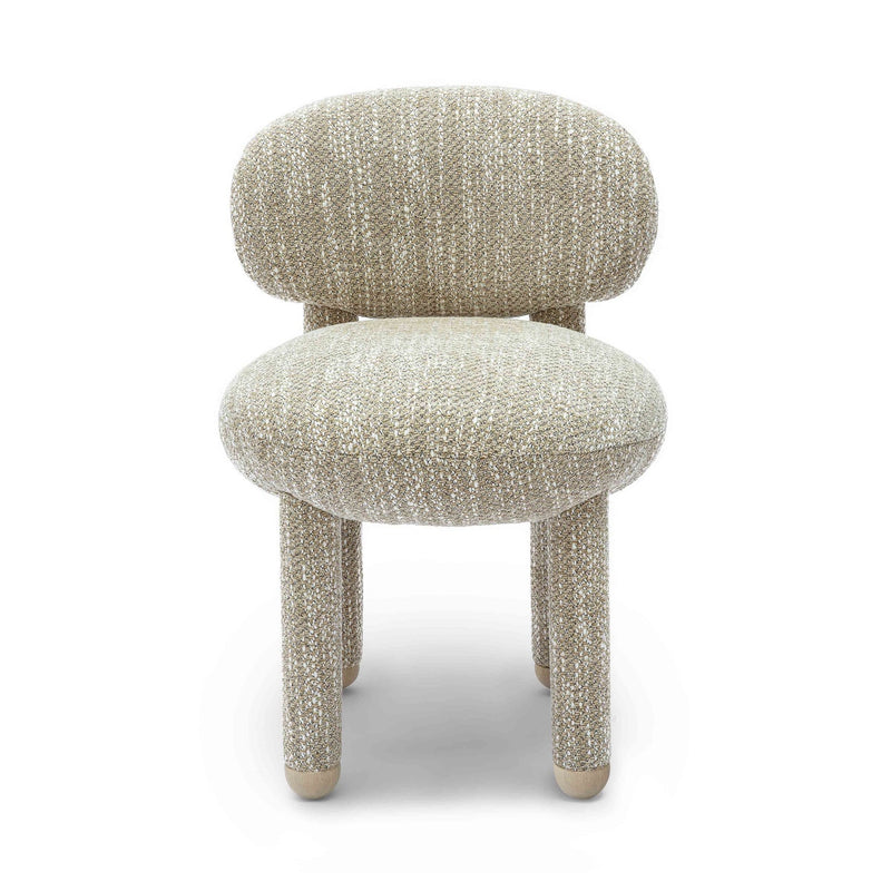 Manu Knubby Performance Fabric Side Chair