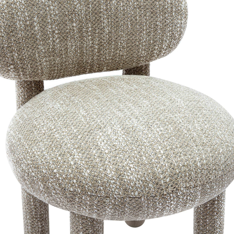 Manu Knubby Performance Fabric Side Chair