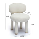 Manu Performance Boucle Side Chair