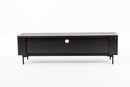 Modrest Calhoun - Modern Smoked Ash TV Stand