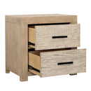 Roux Nightstand Double Drawer