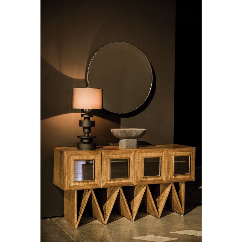 Jean-Michel Sideboard, Dark Walnut with Mirror