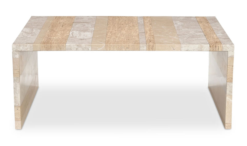 Rosa Coffee Table Rosso Levanto Marble