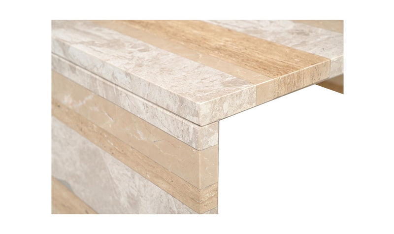 Rosa Coffee Table Rosso Levanto Marble