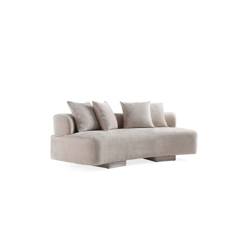 Modern Verandah Chenille 90.6" Sofa