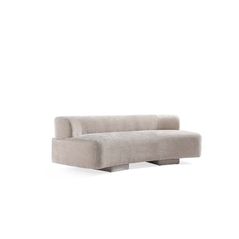 Modern Verandah Chenille 90.6" Sofa