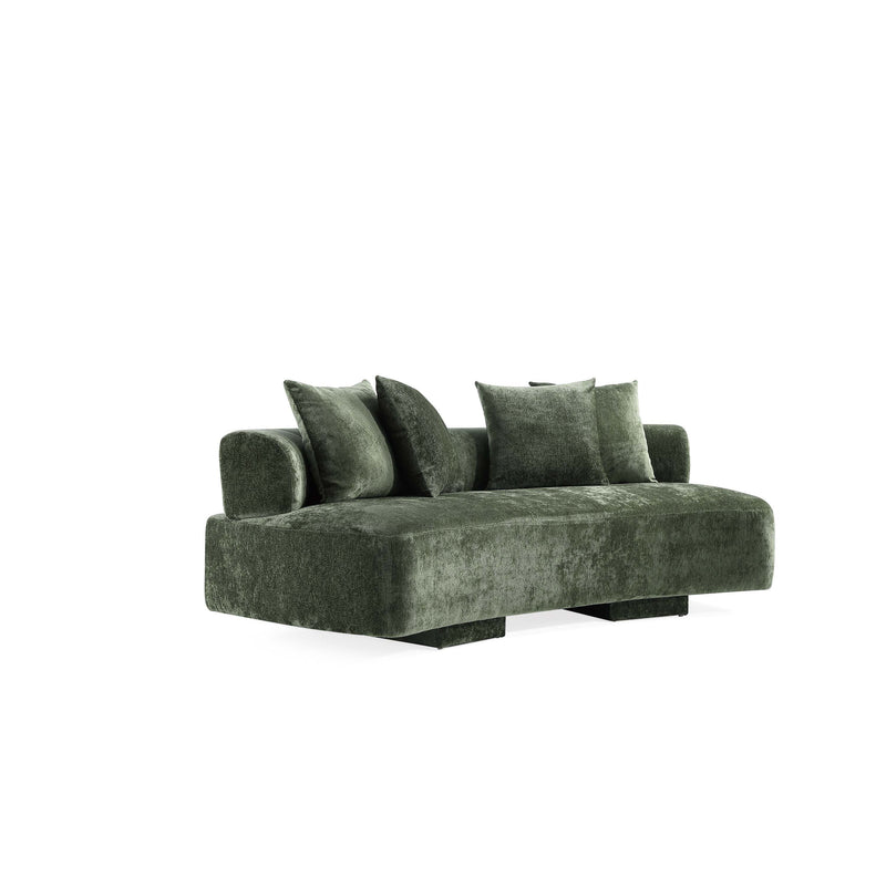 Modern Verandah Chenille 90.6" Sofa