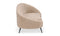 Abigail Chaise Light Brown