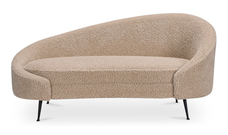 Abigail Chaise Light Brown