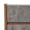 Nova Domus Rado Modern Walnut & Stucco Nightstand